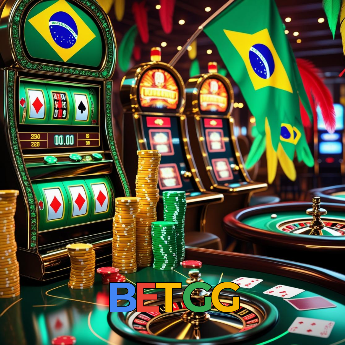BETGG:Gire as slots e vença com grandes prêmios!
